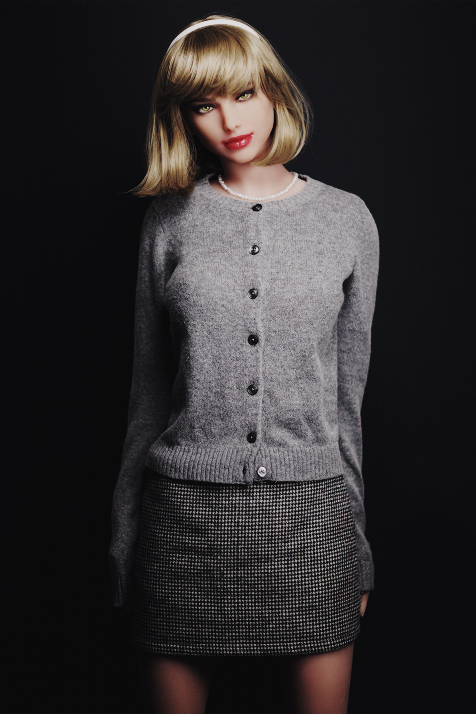 The Dollhouse New Zealand's house doll, Athena, wearing Brandy Melville.