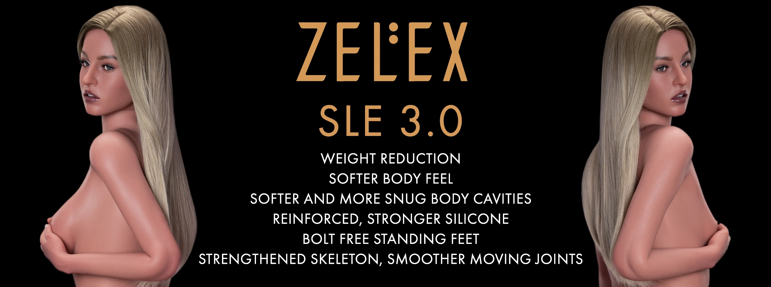 Zelex SLE silicone sex dolls for New Zealand now launching SLE Version 3.0.
